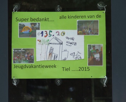 Kindervakantieweek donatie in het Hertenkamp Tiel